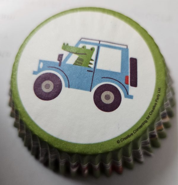 cupcake cases lorries