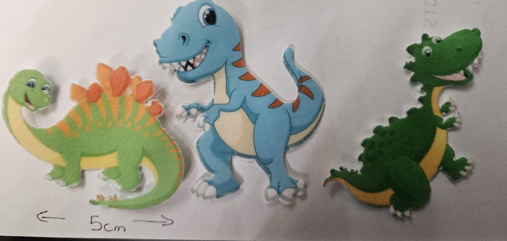 dinosaur cupcake toppers edible
