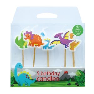 Culpitt Dinosaur cake candles