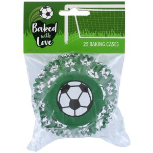 Football cake cases