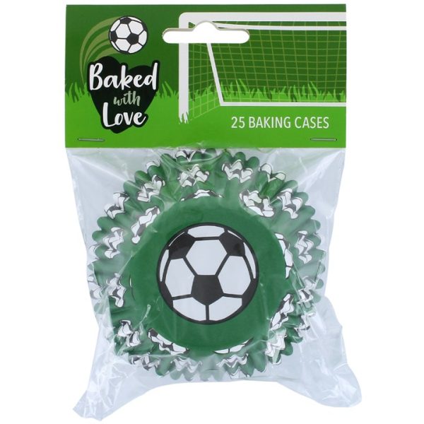 Football cake cases